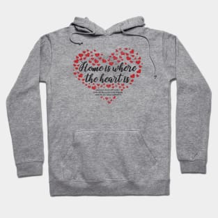 I heart home Hoodie